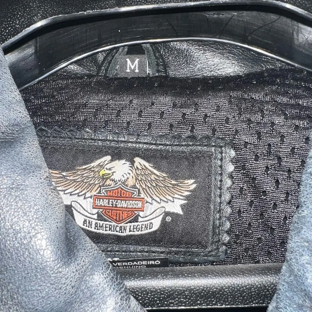 Harley-Davidson Pink Collection Jacket with Pink Wing Design - Picture 5 of 6